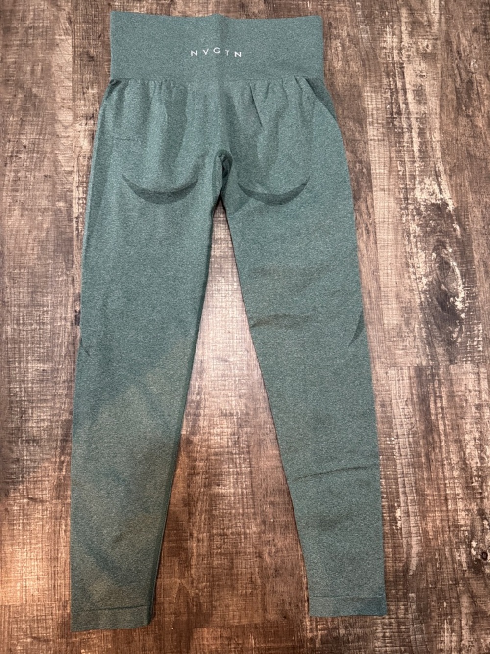 NVGTN Forest Green Contour Seamless Leggings- Size M